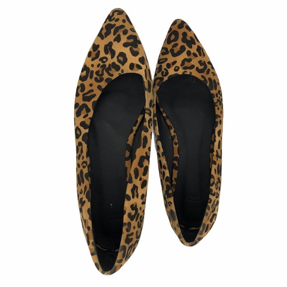 ASOS Leopard Print Lottie Ballet Flat - Picture 3 of 7